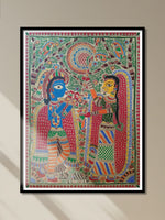 Shop Krishna & Radha in Madhubani from Naina Creation