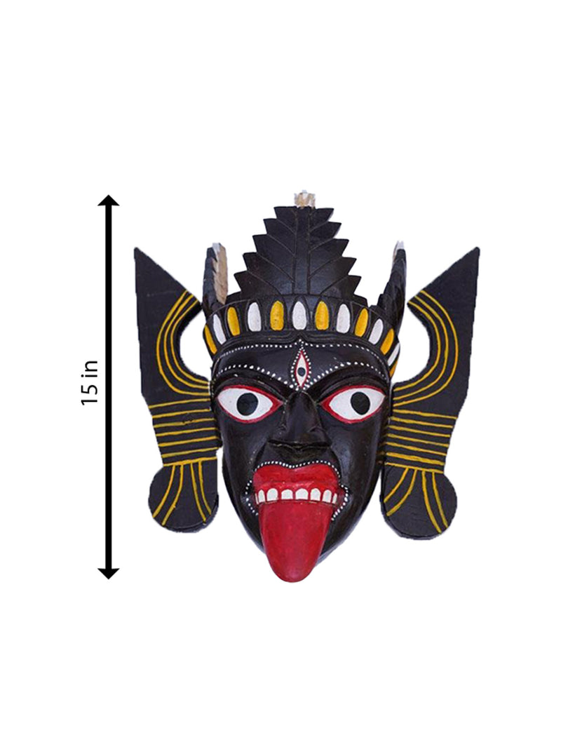 Kali in Gomira Mask by Kalyan Chandra Sarkar