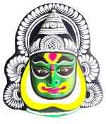 Shop Kathakali Face in Chhau Mask by Dharmendra Sutradhar