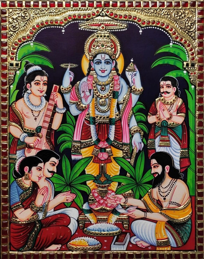 Sri Satya Narayana Swani in Tanjore by R. Jayanthan