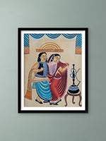 Purchase Babu and Bibi in Kalighat by Hasir Chitrakar