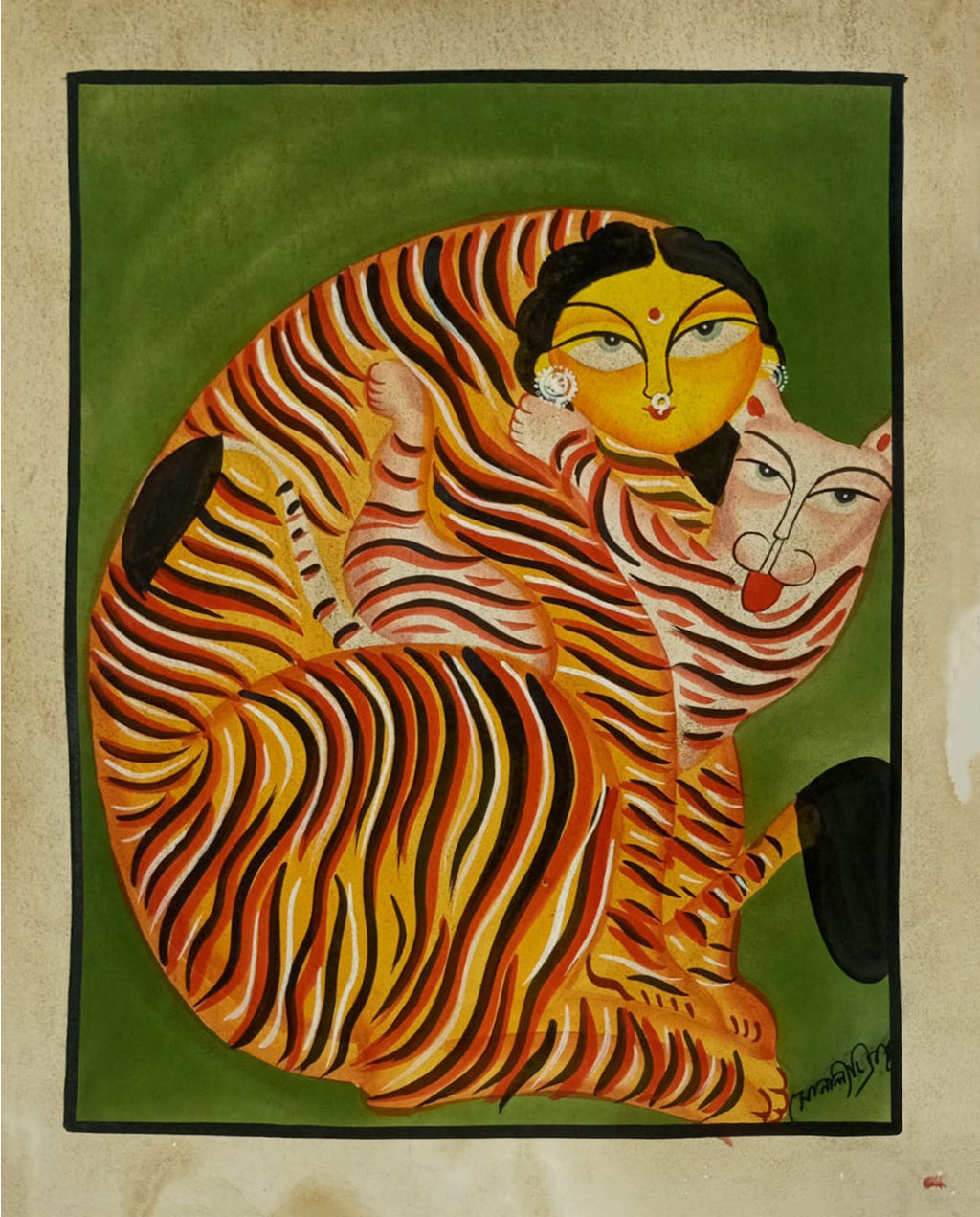 Prchase Bagini Maa in Kalighat by Sonali Chitrakar