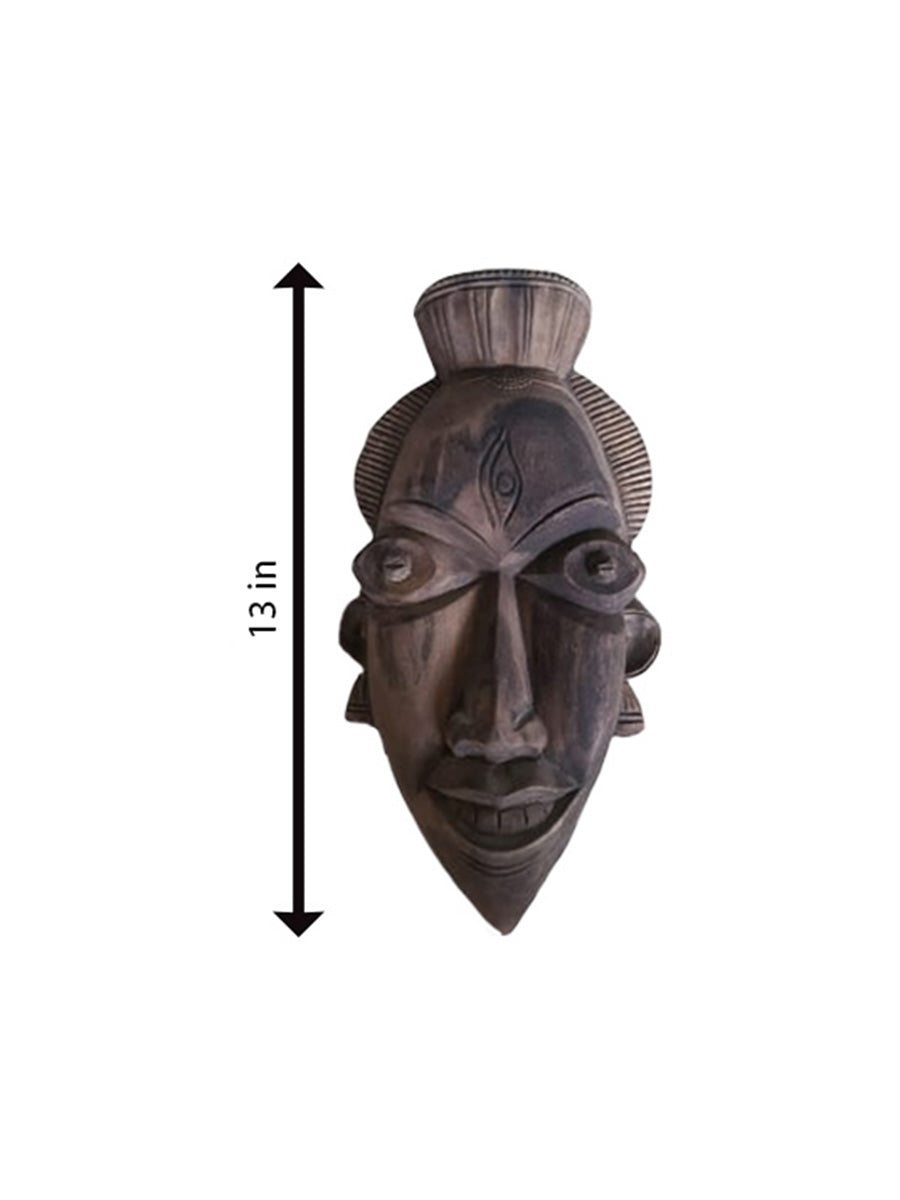 Dj Tribal Mask in Wooden mask Paramesh Sarkar