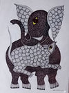 Elephant In Gond by Manoj Tekam for sale