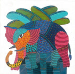 Puchase Elephant in Gond by Kailash Pradhan