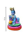 Krishna eating Makhan Golu Doll for sale