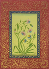 Buy Mughal Flowers in Miniature Painting by Mohan Prajapati