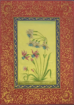 Buy Mughal Flowers in Miniature Painting by Mohan Prajapati