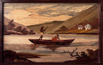 Rural scenes in Wood Inlay by Mohan Kumar Painting