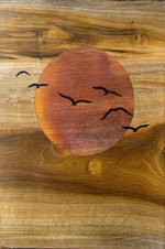 Purchase Sunset in Wood Inlay by Mohan Kumar