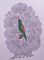 Tree Life In Gond by Manoj Tekam