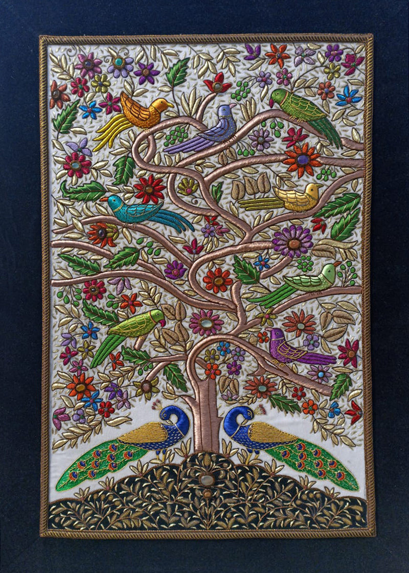 Purchase Tree of life Zardozi by Md. Bilal