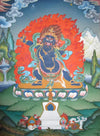 Purchase Vajrapani: Thangka Painting by Krishna Tashi Palmo