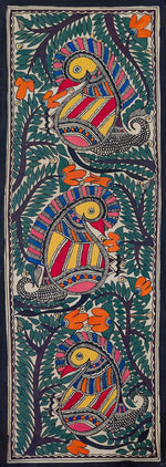 Buy Peacock in Madhubani by Ambika Devi