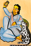 Buy Taking selfie with pet In Kalighat By Uttam Chitrakar