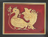 Buy Gilded Opulence: The Majestic Golden Peacock Mysore Painting