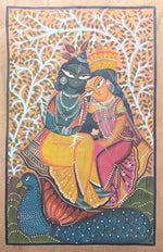 Buy Radha Krishna In Kalighat by Sonali Chitrakar