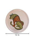 Buy Tiger Gond Wall Décor Plate