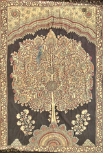 Tree of Splendour: Kalamkari painting by Sudheer for sale