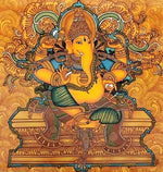 Buy Ganesha in Kerala Mural by Adarsh