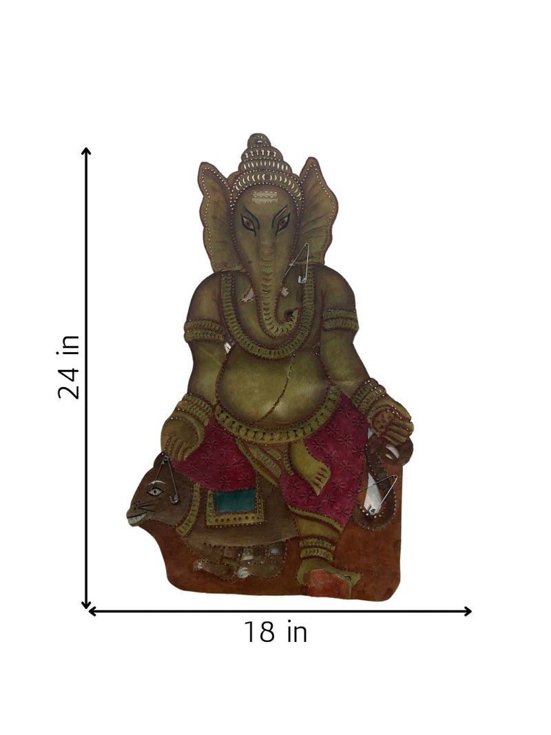 Ganesha in Leather Puppetry for sale