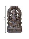 Ganesha in Teak Wood Carving artwork for sale