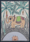 Buy Majestic Elephant in Madhubani by Priti Karn