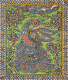 Buy Peacock in Kalamkari by K. Lakshminarayan