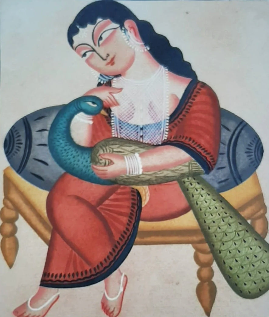 Buy Plumage and Passion: Kalighat Art by Bapi Chitrakar