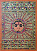 Buy The Sun in Madhubani from Naina Creation