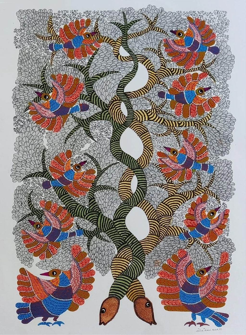 Order Gond Painting by Saroj Venkat Shyam