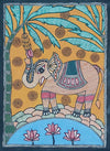 Shop Majestic Elephant in Madhubani by Priti Karn