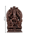 Ganesha in Teak Wood Carving artwork for sale