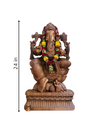 Ganesha in Teak Wood Carving artwork for sale