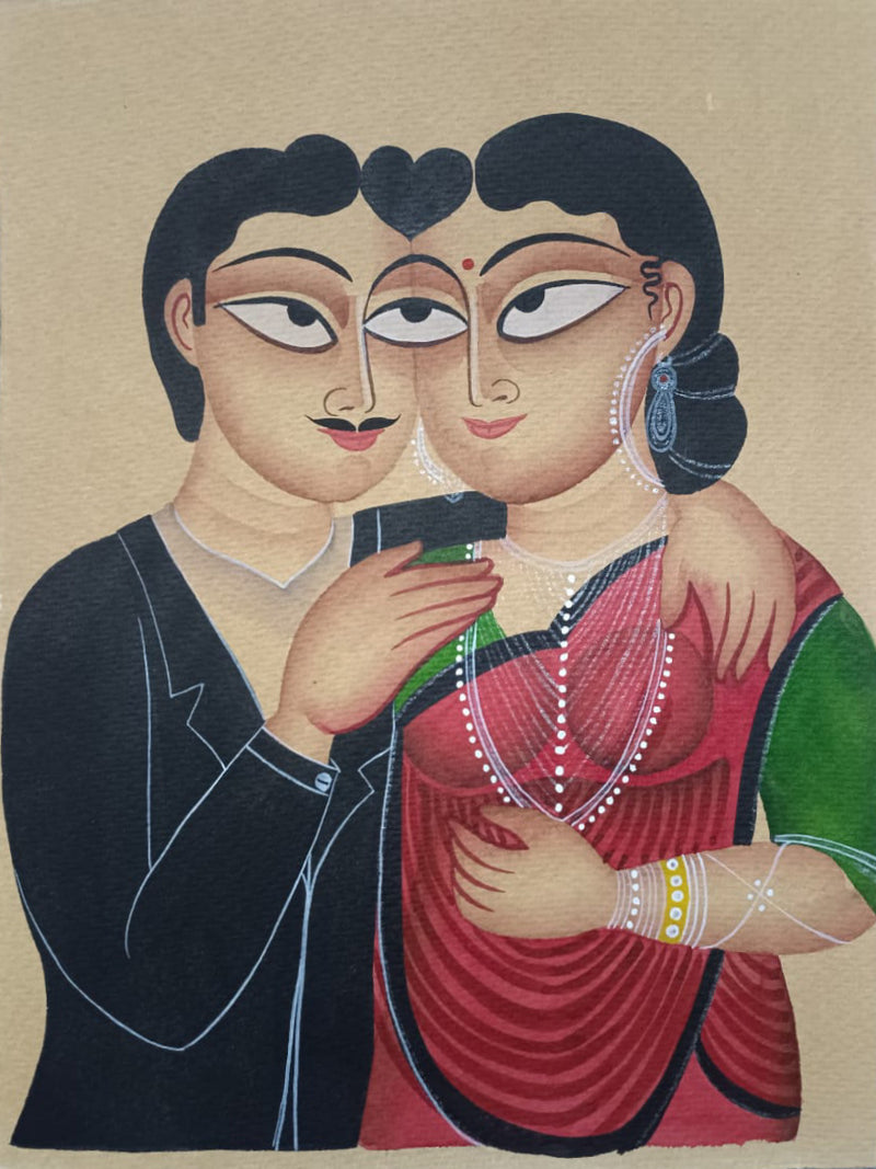 Babu Bibi In Kalighat by Anwar Chitrakar