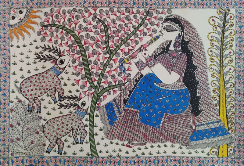 Buy Meera In Madhubani by Naina Creation 