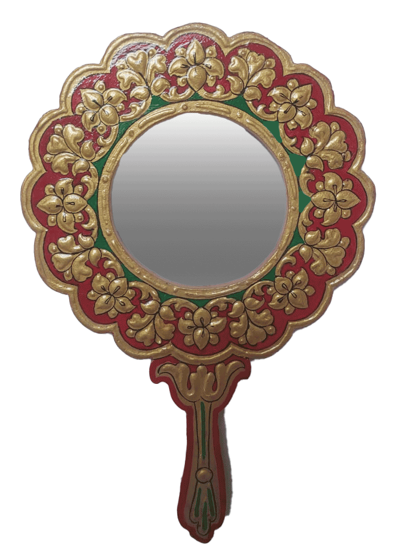 Shop Mirror frame in Usta Kala by Javed Hassan