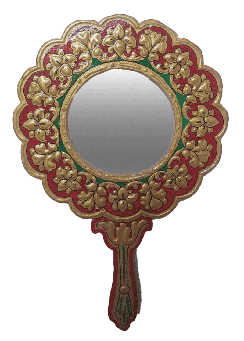 Shop Mirror frame in Usta Kala by Javed Hassan