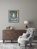 Purchase Awalokiteshvara: Thangka Painting by Krishna Tashi Palmo