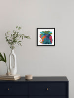 Elephant in Gond by Kailash Pradhan painting for sale