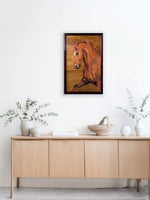 Shop Horse in Wood Inlay by Mohan Kumar