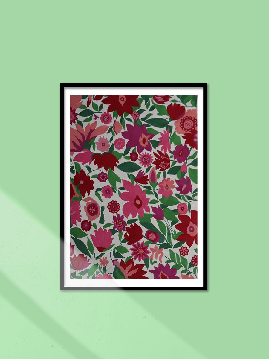 Shop Floral Design In Crewel Embroidery BY Jahangir Ahmed Bhat