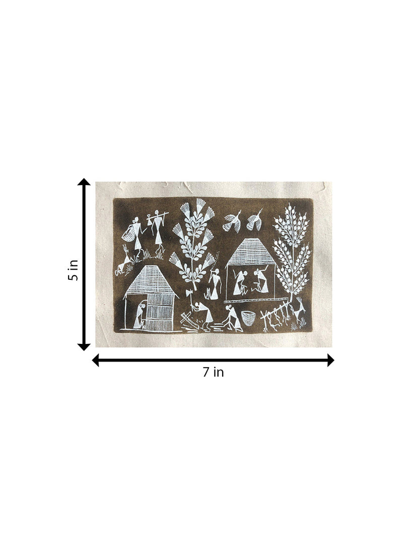 A Warli Village, Warli Art for sale