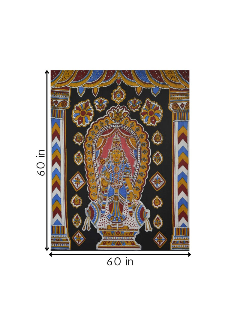 Goddess Amman in Kalamkari for sale