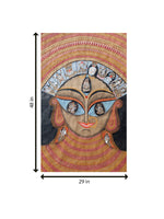 Goddess Durga In Kalighat by Sonali Chitrakar for Sale