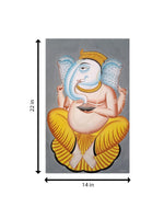 Lord Ganesha In Kalighat by Anwar Chitrakar 