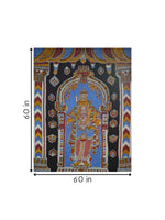 Murugan in Kalamkari for sale