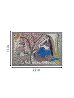 Radha In Madhubani artwork for sale