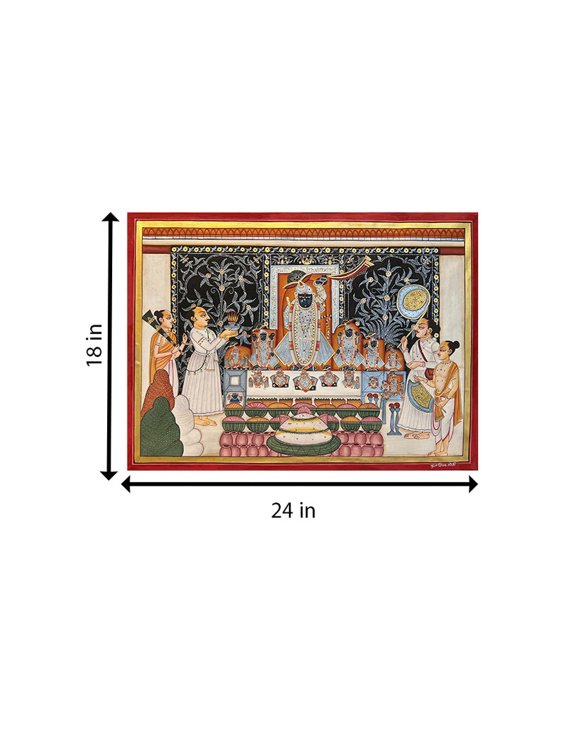 Shrinathji Darshan in Pichwai for sale