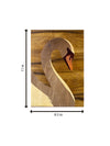 Buy Swan In Wood Inlay by Mohan Kumar